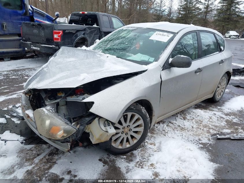 2008 Subaru Impreza 2.5I VIN: JF1GH61618H808275 Lot: 43920176