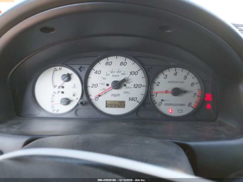 2002 Mazda Protege5 VIN: JM1BJ245521516472 Lot: 43920186