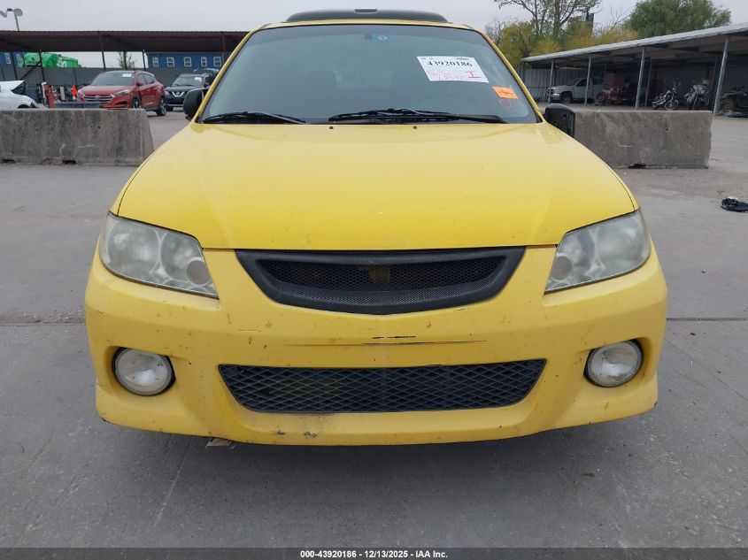 2002 Mazda Protege5 VIN: JM1BJ245521516472 Lot: 43920186