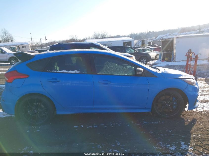 2018 Ford Focus Rs VIN: WF0DP3THXJ4126812 Lot: 43920213