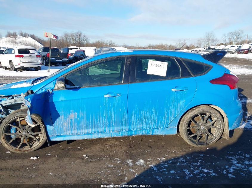 2018 Ford Focus Rs VIN: WF0DP3THXJ4126812 Lot: 43920213