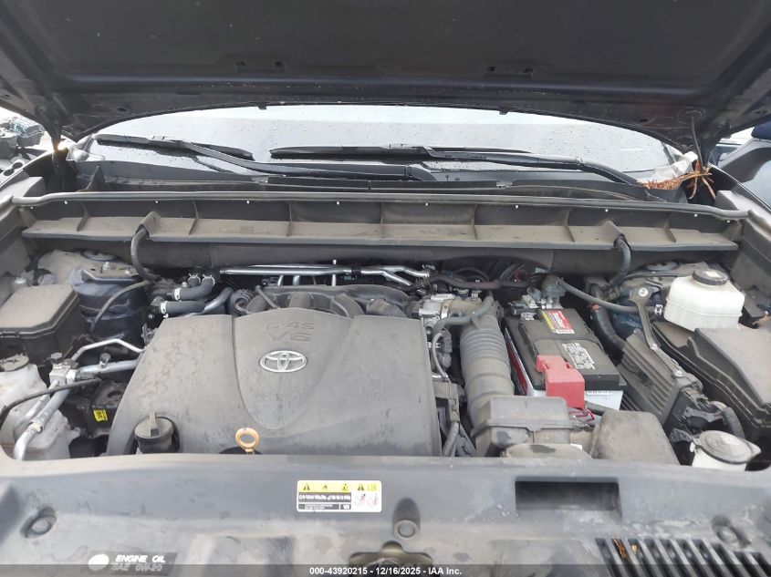 2022 Toyota Highlander Platinum VIN: 5TDFZRBH8NS228727 Lot: 43920215