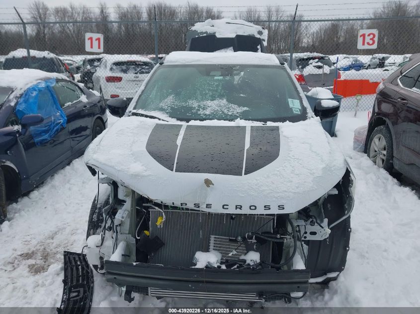 2025 Mitsubishi Eclipse Cross Black Edition S-Awc VIN: JA4ATWAA1SZ024502 Lot: 43920226