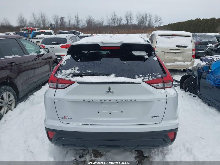 2025 Mitsubishi Eclipse Cross Black Edition S-Awc VIN: JA4ATWAA1SZ024502 Lot: 43920226