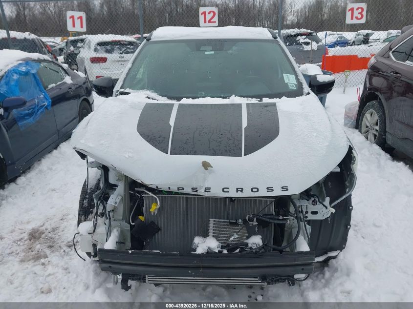 2025 Mitsubishi Eclipse Cross Black Edition S-Awc VIN: JA4ATWAA1SZ024502 Lot: 43920226