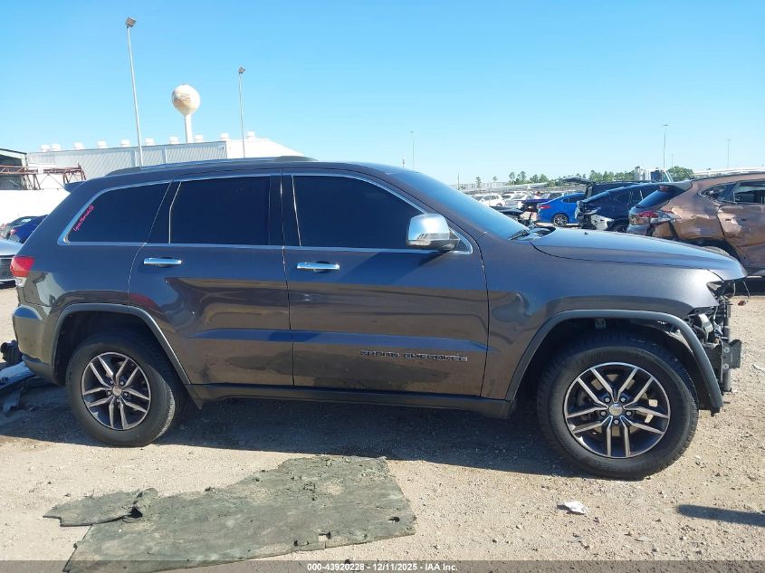 2017 Jeep Grand Cherokee Limited 4X2 VIN: 1C4RJEBG9HC916049 Lot: 43920228