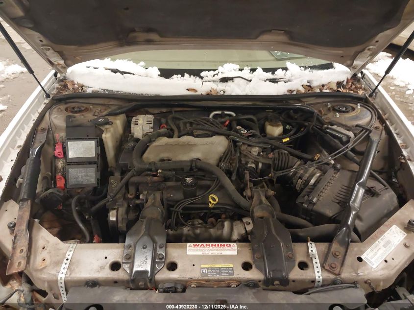 2002 Chevrolet Impala VIN: 2G1WF55E029275640 Lot: 43920230