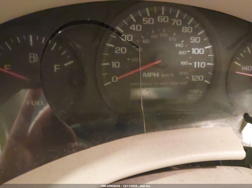 2002 Chevrolet Impala VIN: 2G1WF55E029275640 Lot: 43920230