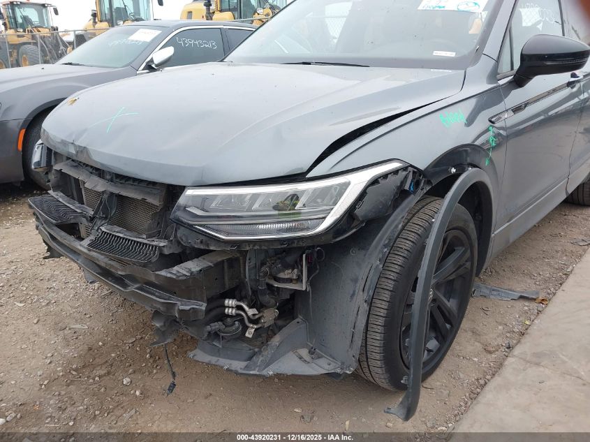 2023 Volkswagen Tiguan 2.0T Se R-Line Black VIN: 3VVCB7AX9PM128631 Lot: 43920231