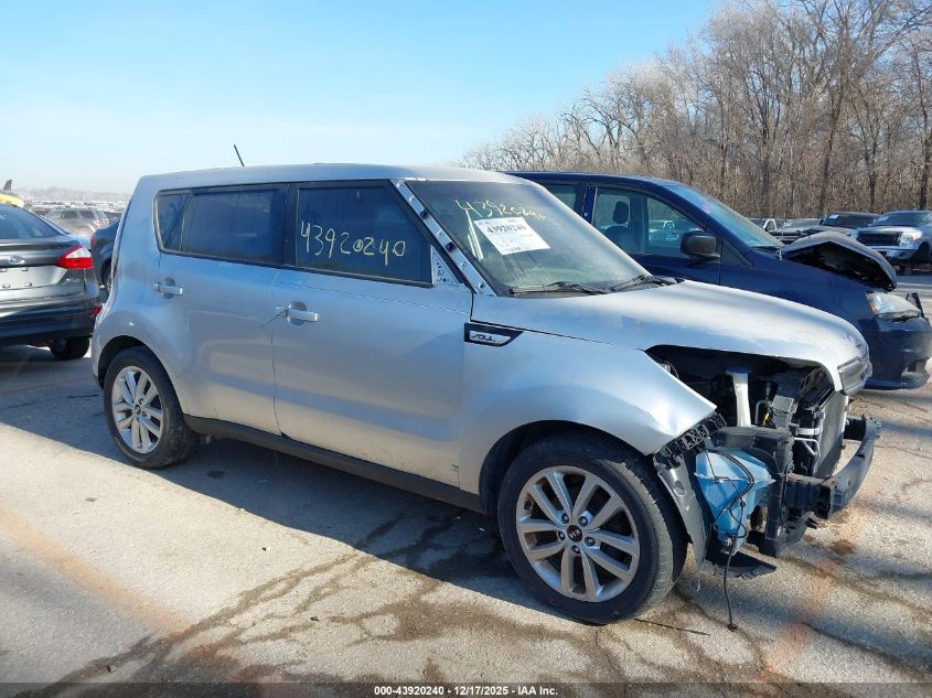 2018 Kia Soul + VIN: KNDJP3A52J7560185 Lot: 43920240