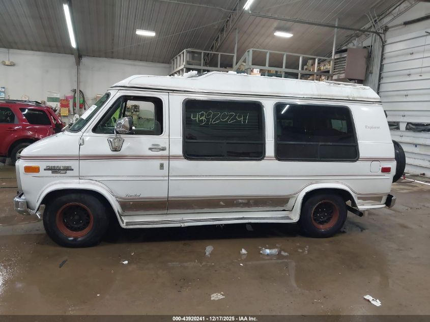 1993 Chevrolet G20 VIN: 1GBEG25K6PF344192 Lot: 43920241