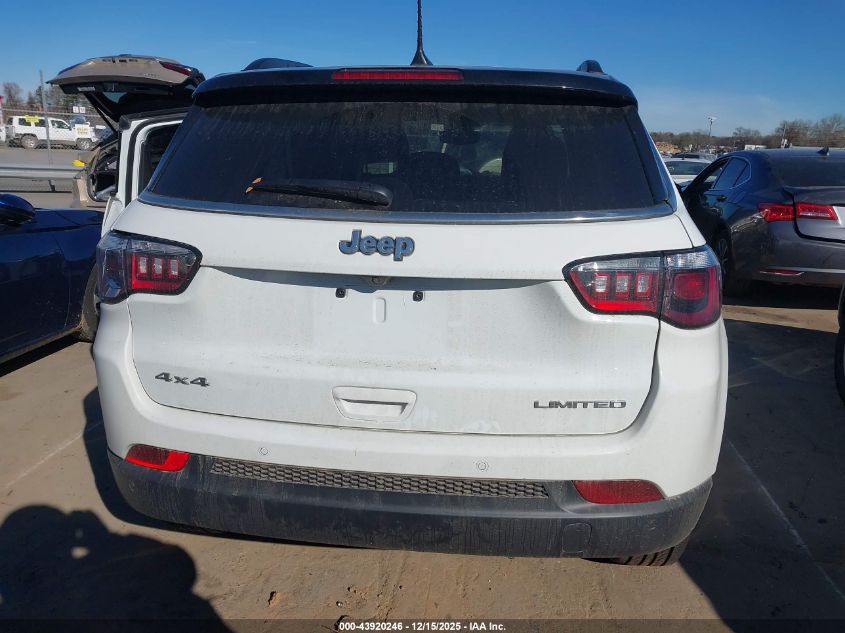 2025 Jeep Compass Limited 4X4 VIN: 3C4NJDCNXST601858 Lot: 43920246