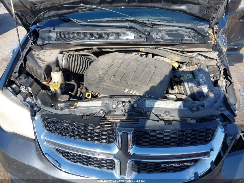 2012 Dodge Grand Caravan Sxt VIN: 2C4RDGCG0CR153341 Lot: 43920247
