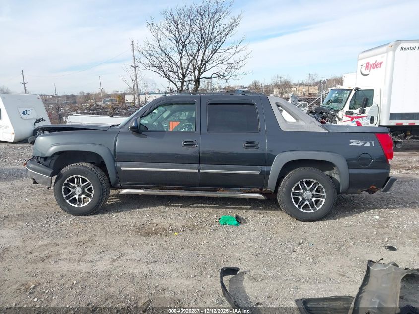 2005 Chevrolet Avalanche 1500 Z71 VIN: 3GNEK12Z85G255345 Lot: 43920287