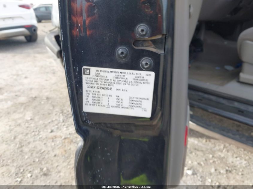 2005 Chevrolet Avalanche 1500 Z71 VIN: 3GNEK12Z85G255345 Lot: 43920287