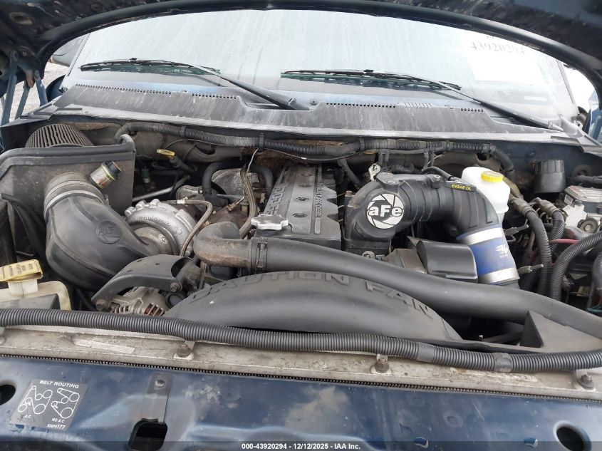 2001 Dodge Ram 2500 St VIN: 1B7KF23691J503427 Lot: 43920294