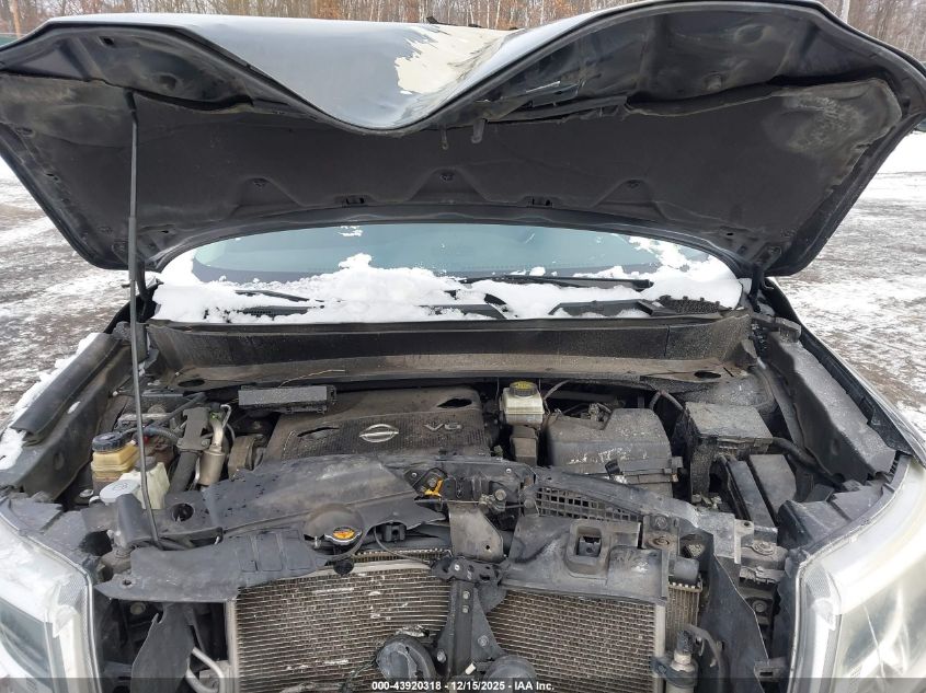 2016 Nissan Pathfinder S VIN: 5N1AR2MM2GC651699 Lot: 43920318