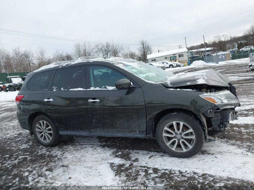 2016 Nissan Pathfinder S VIN: 5N1AR2MM2GC651699 Lot: 43920318