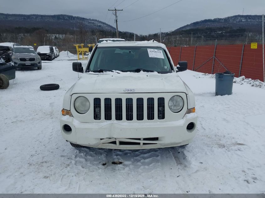 2008 Jeep Patriot Sport VIN: 1J8FT28W38D775623 Lot: 43920322