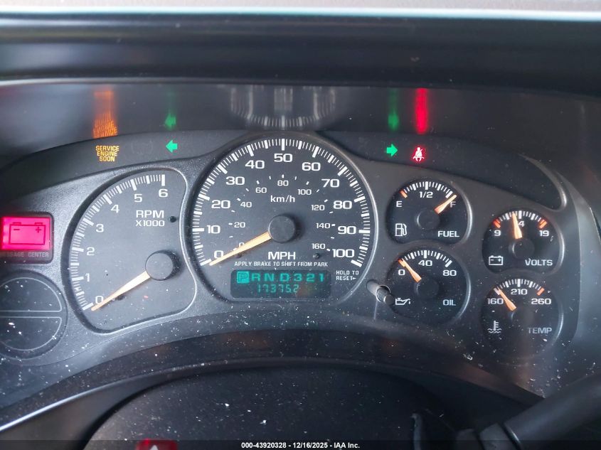 2002 Chevrolet Silverado 1500 Ls VIN: 2GCEC19V921225302 Lot: 43920328