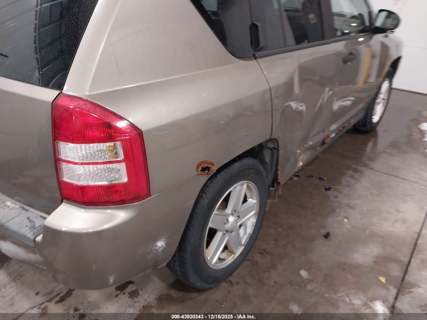 2007 Jeep Compass Sport VIN: 1J8FT47W97D106672 Lot: 43920343