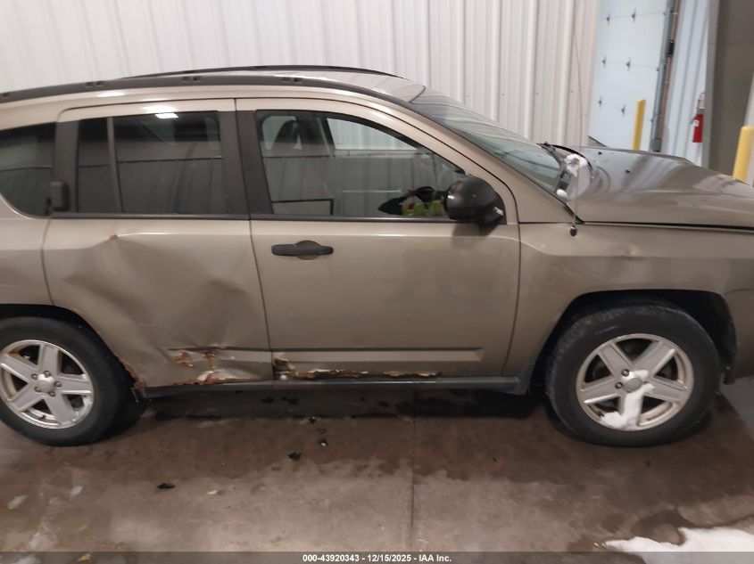 2007 Jeep Compass Sport VIN: 1J8FT47W97D106672 Lot: 43920343