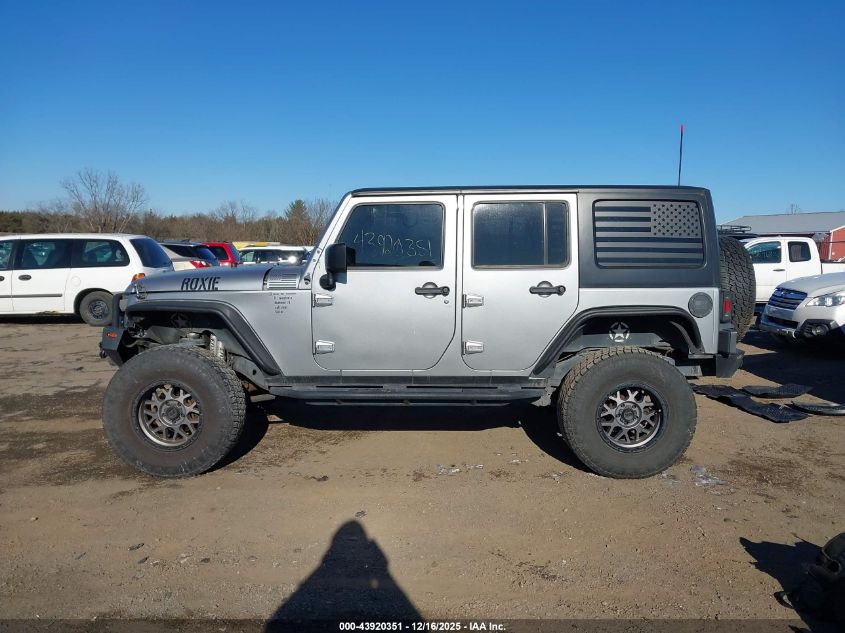2017 Jeep Wrangler Unlimited Sport 4X4 VIN: 1C4BJWDGXHL537310 Lot: 43920351