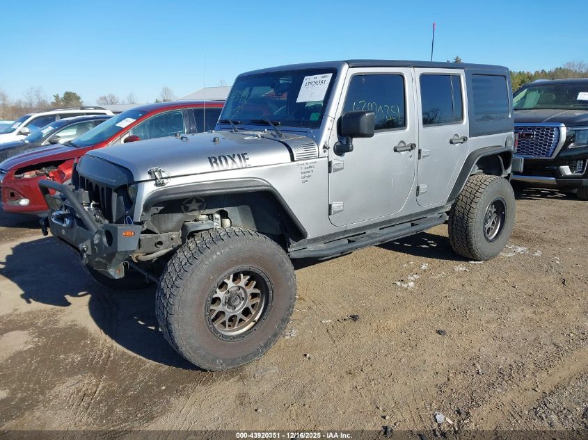 2017 Jeep Wrangler Unlimited Sport 4X4 VIN: 1C4BJWDGXHL537310 Lot: 43920351