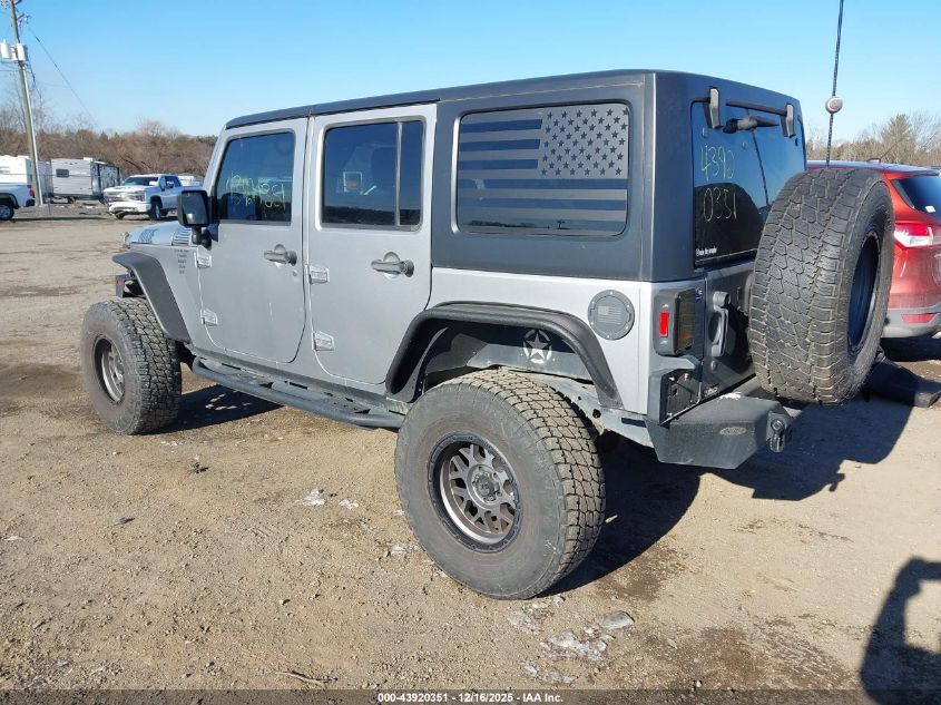 2017 Jeep Wrangler Unlimited Sport 4X4 VIN: 1C4BJWDGXHL537310 Lot: 43920351