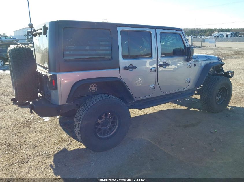 2017 Jeep Wrangler Unlimited Sport 4X4 VIN: 1C4BJWDGXHL537310 Lot: 43920351