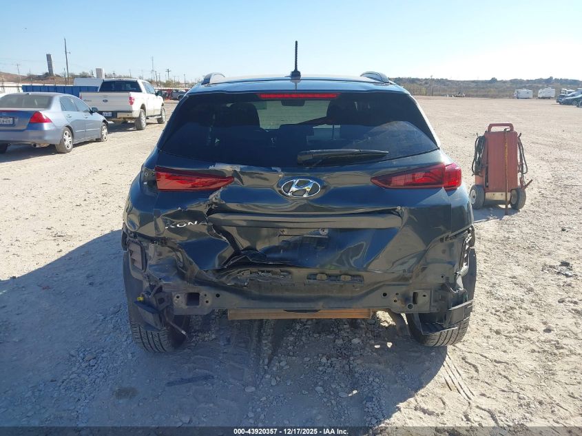 2021 Hyundai Kona Sel VIN: KM8K22AA3MU610538 Lot: 43920357