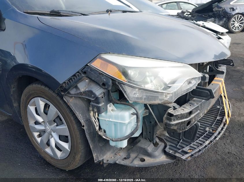 2015 Toyota Corolla Le VIN: 2T1BURHE6FC405943 Lot: 43920360