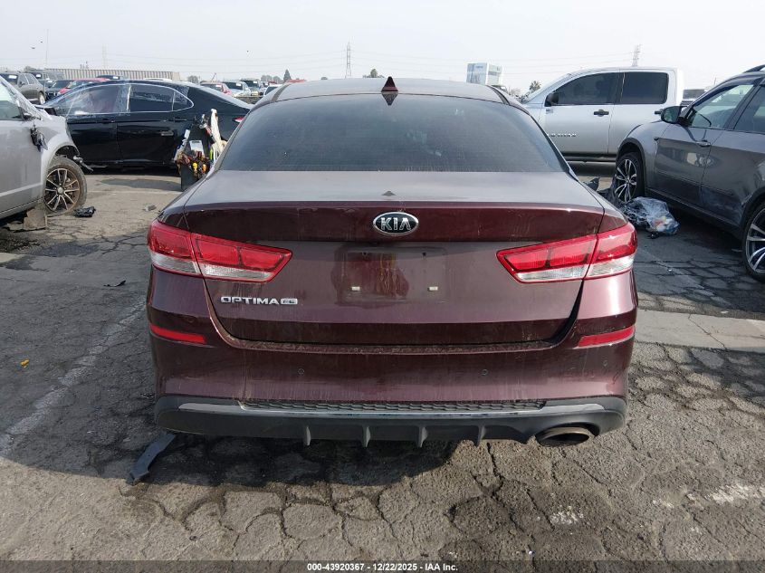 2019 Kia Optima Lx VIN: 5XXGT4L36KG326034 Lot: 43920367