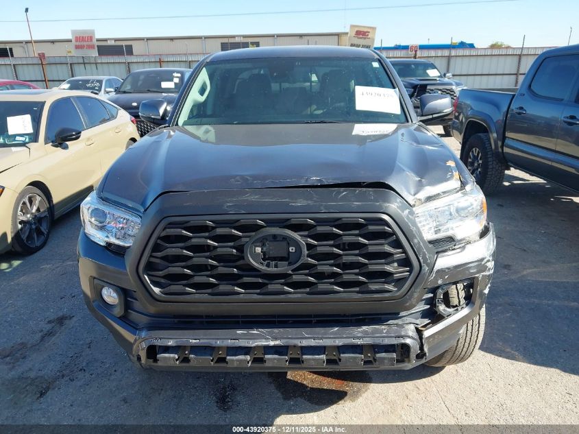 2022 Toyota Tacoma Sr5 V6 VIN: 3TMAZ5CN0NM166702 Lot: 43920375