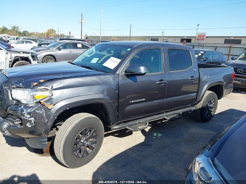 2022 Toyota Tacoma Sr5 V6 VIN: 3TMAZ5CN0NM166702 Lot: 43920375