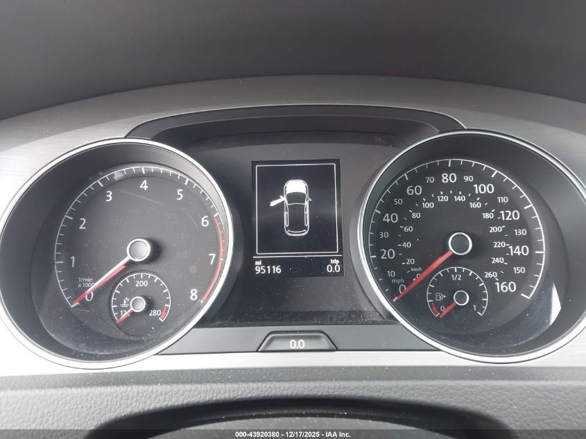 2017 Volkswagen Golf Tsi S 4-Door/Tsi Wolfsburg Edition 4-Door VIN: 3VW117AU7HM075019 Lot: 43920380