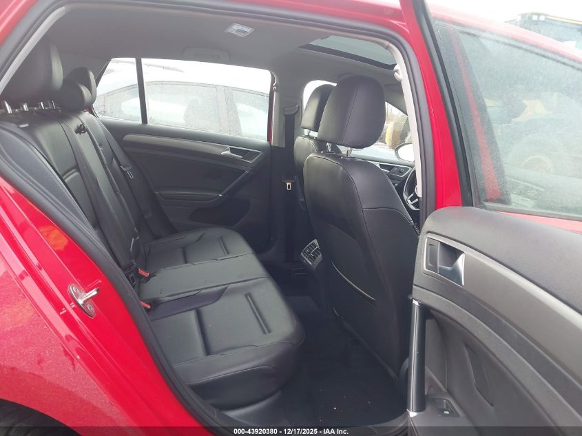 2017 Volkswagen Golf Tsi S 4-Door/Tsi Wolfsburg Edition 4-Door VIN: 3VW117AU7HM075019 Lot: 43920380