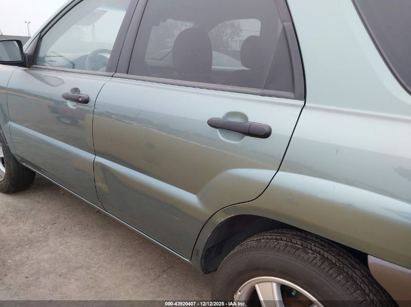 2007 Kia Sportage Lx VIN: KNDJF724X77304059 Lot: 43920407