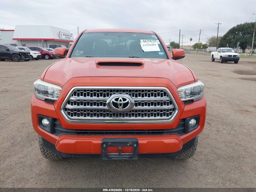 2016 Toyota Tacoma Trd Sport VIN: 5TFAZ5CN9GX020375 Lot: 43920408