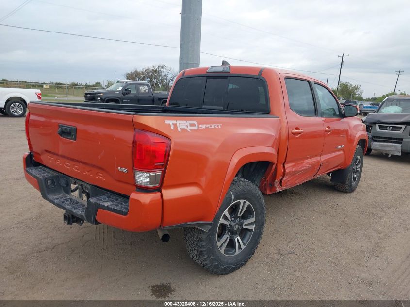 2016 Toyota Tacoma Trd Sport VIN: 5TFAZ5CN9GX020375 Lot: 43920408