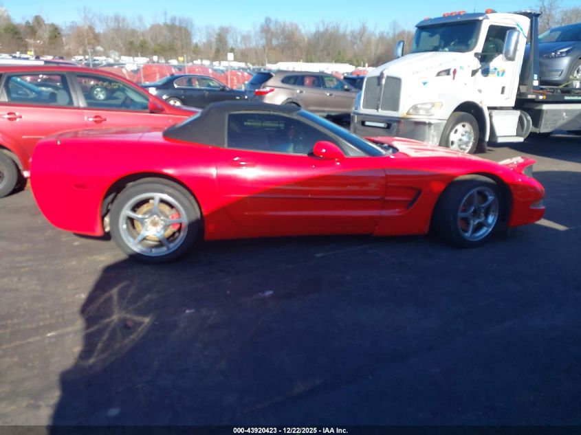 2001 Chevrolet Corvette VIN: 1G1YY32G015128761 Lot: 43920423