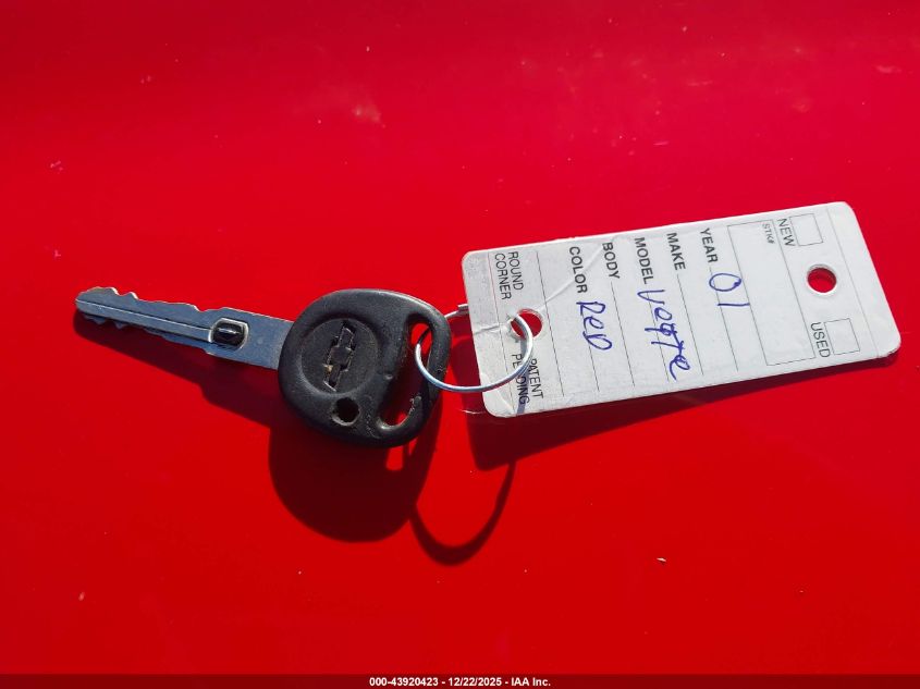 2001 Chevrolet Corvette VIN: 1G1YY32G015128761 Lot: 43920423