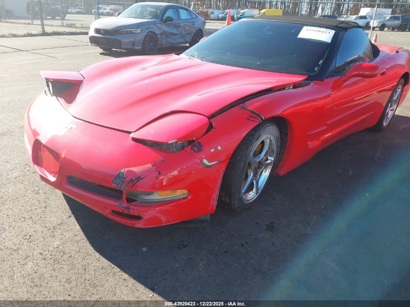2001 Chevrolet Corvette VIN: 1G1YY32G015128761 Lot: 43920423