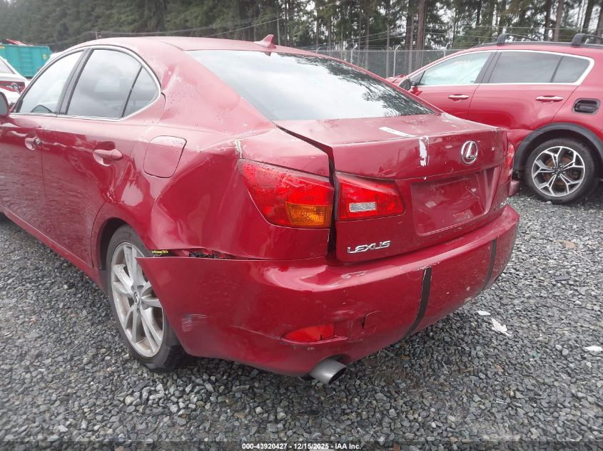 2007 Lexus Is 250 VIN: JTHBK262875041690 Lot: 43920427