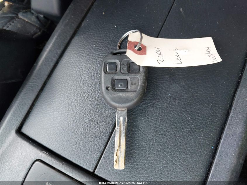 2004 Lexus Rx 330 VIN: JTJGA31U740022742 Lot: 43920429