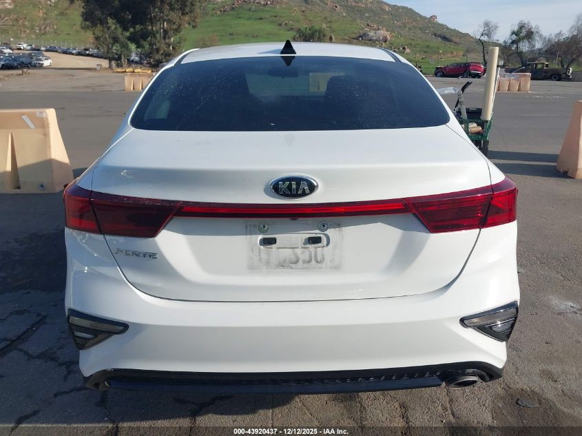 2021 Kia Forte Lxs VIN: 3KPF24AD7ME403273 Lot: 43920437
