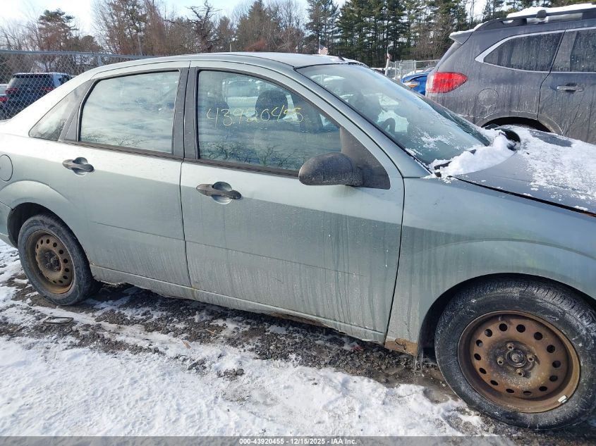2006 Ford Focus Zx4 VIN: 1FAHP34N96W111213 Lot: 43920455