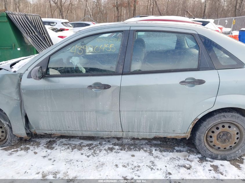 2006 Ford Focus Zx4 VIN: 1FAHP34N96W111213 Lot: 43920455