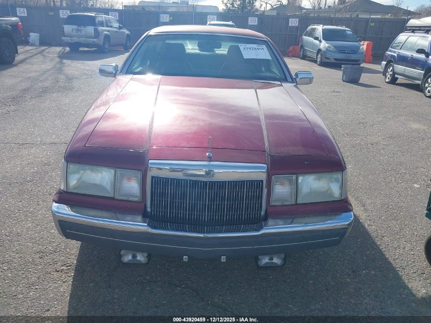 1989 Lincoln Mark Vii Lsc VIN: 1LNBM93E3KY764269 Lot: 43920459