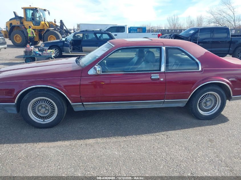 1989 Lincoln Mark Vii Lsc VIN: 1LNBM93E3KY764269 Lot: 43920459